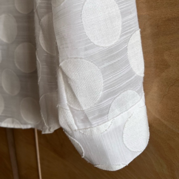 Chicos white long sleeve button down shirt - Picture 4 of 11